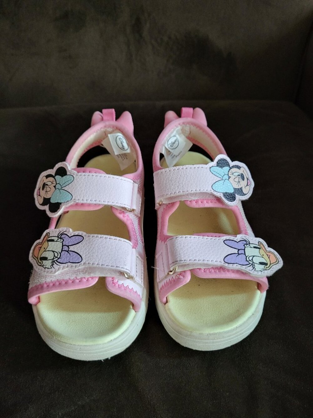 Girls Minnie and Daisy Sandals size 13.5